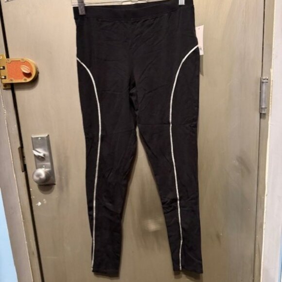 BP. Silver Piping Leggings with Split Front Hem - Picture 11 of 16